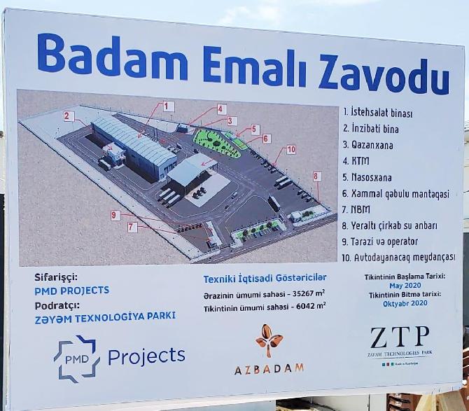Construction of Almond Processing Plant. PMD Projects - G&I Training ...